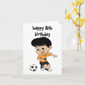 誕生日おめでとう カード (黄色い花)