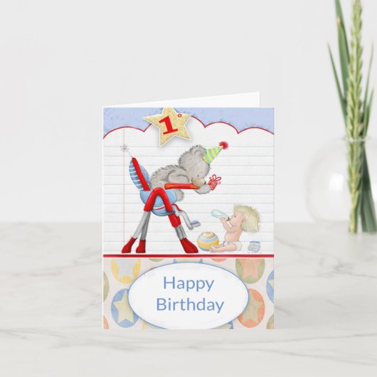 誕生日おめでとう カード (正面)