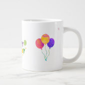 誕生日おめでとう コップ ジャンボコーヒーマグカップ (右)