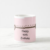 誕生日おめでとう コーヒーマグカップ (中央)