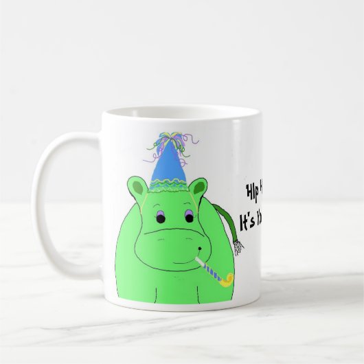 誕生日おめでとう コーヒーマグカップ (左)