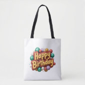 誕生日おめでとう トートバッグ (正面)