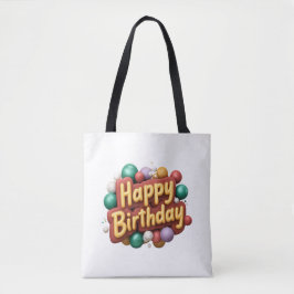 誕生日おめでとう トートバッグ
