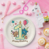 誕生日おめでとう ペーパープレート (パーティー)