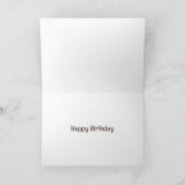 誕生日おめでとう ボストンテリア ドラム カード (内部)