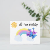 誕生日おめでとう ポストカード (スタンド正面)