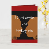 誕生日おめでとう、娘婿さん！（または、誕生日おめでとう、息子の嫁さん！） カード (黄色い花)