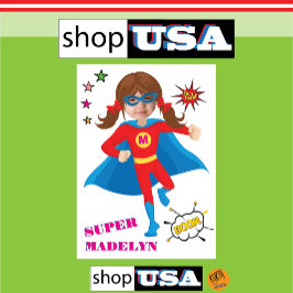 🎉 誕生日おめでとう！少女スーパーヒーロー空を飛ぶ 💥 フォト 招待状