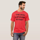 誕生日おめでとう 面白い 友達に贈る言葉 Tシャツ (正面フル)