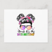 誕生日おめでとう！１０歳になりました １０歳の誕生日 ポストカード (正面)