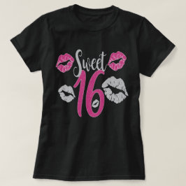 誕生日おめでとう 16歳のバースデー Tシャツ
