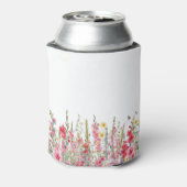 誕生日おめでとう 85歳 八月 誕生花 カスタムデザイン 缶クーラー (缶裏面)