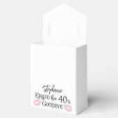 誕生日おもしろいありがとう彼女の10年の別れのキス フェイバーボックス (オープン)