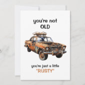 誕生日おもしろいカードおじいちゃん又はパパ誕生日 シーズンカード (正面)