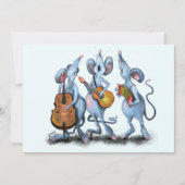 誕生日おもしろいカードとミュージカルマウスバンド (裏面)