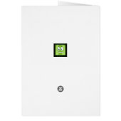 誕生日おもしろいカードオールドレディ紙人形 (裏面)