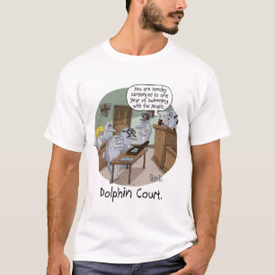 誕生日おもしろいカード及び可愛いイルカ付き贈答品 Tシャツ