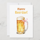 誕生日おもしろいカード (正面)