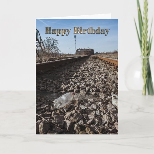 誕生日おもしろいカード カード (正面)