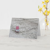 誕生日おもしろいカード カード (黄色い花)