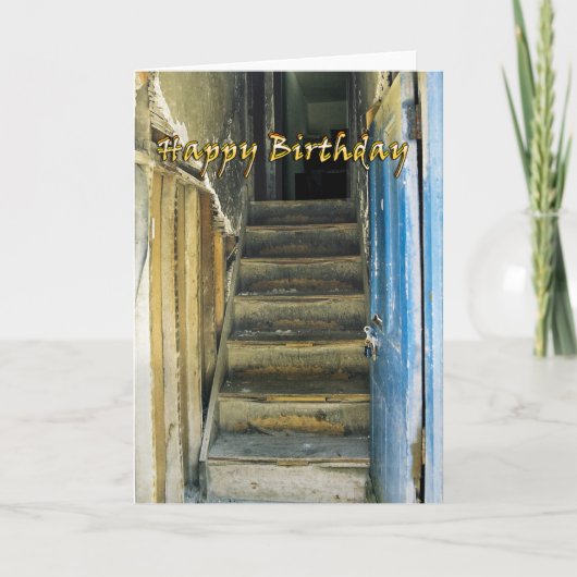 誕生日おもしろいカード カード (正面)