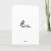 誕生日おもしろいカード カード (裏面)