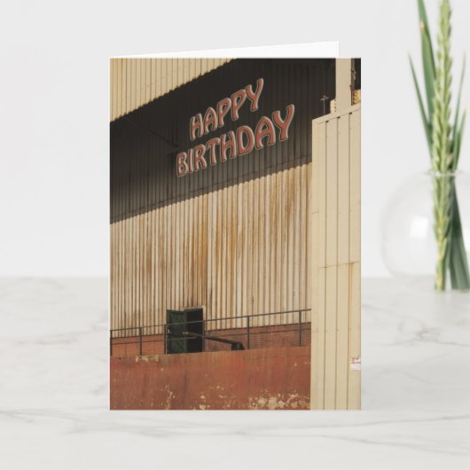 誕生日おもしろいカード カード (正面)