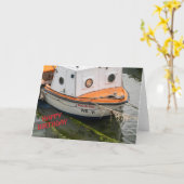 誕生日おもしろいカード カード (黄色い花)