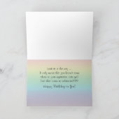 誕生日おもしろいカード(韻文) カード (内部)