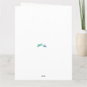 誕生日おもしろいグリーティングカード カード (裏面)