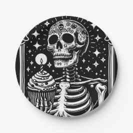 誕生日おもしろいゴシックタロット ペーパープレート