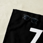 誕生日おもしろいゴルファー70thハッピーパパパー ビーチタオル (インサイチュ)