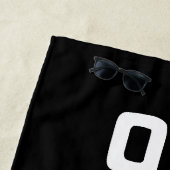 誕生日おもしろいゴルファー90thハッピーパパパー ビーチタオル (インサイチュ)