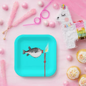 誕生日おもしろいパーティー ペーパープレート (パーティー)