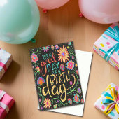 誕生日おもしろいフローラの良い日だ カード