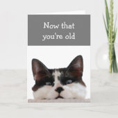 誕生日おもしろいマインドはYes体がNoと言う カード (正面)