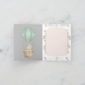 誕生日おもしろいユニコーン 招待状 (内部)