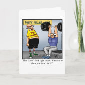 誕生日おもしろいユーモアあいさつカード カード (正面)