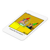 誕生日おもしろいユーモア磁石贈与 マグネット (左側)