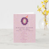 誕生日おもしろい鏡ジョークかわいいユーモア誕生日 カード (黄色い花)