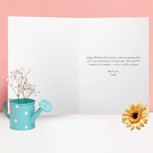 誕生日おもしろい飛行機ハート航空最小主義 カード