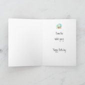 誕生日おもしろい、カモメの集団から、鳥 カード (内部)