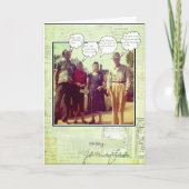 誕生日おもしろい カード (正面)