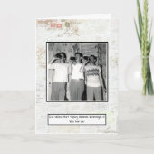 誕生日おもしろい カード (正面)