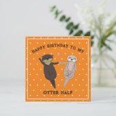 誕生日おもしろい、ハッピーバースデー シーズンカード (スタンド正面)