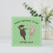 誕生日おもしろい、ハッピーバースデー シーズンカード (スタンド正面)