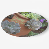 誕生日おもしろい ペーパープレート (アングル)