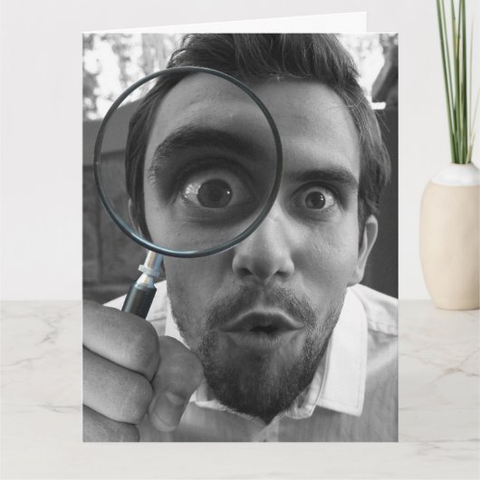 誕生日おもしろいYOU LOOK素晴らし虫カード カード (正面)