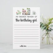 誕生日お気に入りのの女の子の私の記憶 (スタンド正面)