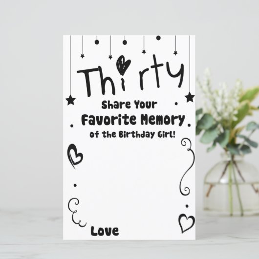 誕生日お気に入りのの女の子の30の記憶 (スタンド正面)
